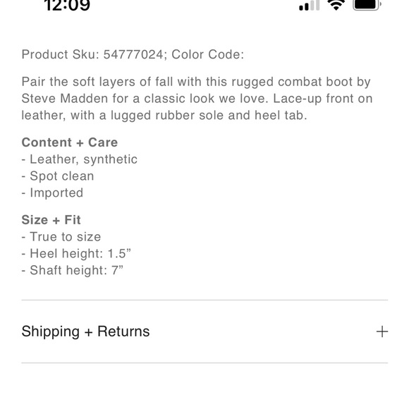 Black combat boots - Picture 3 of 10